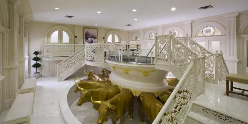 Baptistère du temple de Salt Lake City