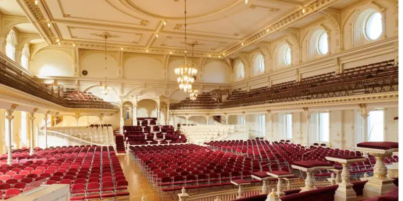 Intérieur du temple de Salt Lake City